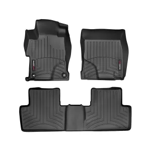Honda Civic - 2014 to 2015 - 4 Door Sedan [All] (Front and Rear Set) (Black)