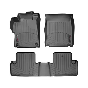 Honda Civic - 2014 to 2015 - 2 Door Coupe [All] (Front and Rear Set) (Black)