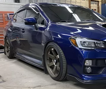 2016 Subaru WRX STI PRO Design ST Style Side Skirts