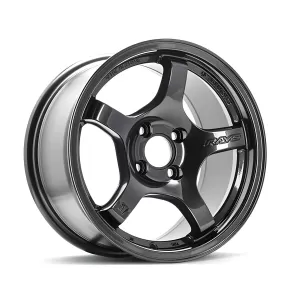 Universal (15x8, 4x100, 28mm, Super Dark Gunmetal)