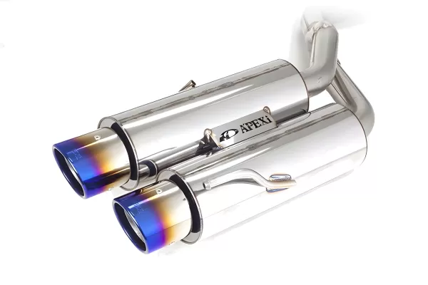 Lexus RCF - 2015 to 2025 - Coupe [All] (Rear Section Only) (Quad Burnt Titanium Tips)