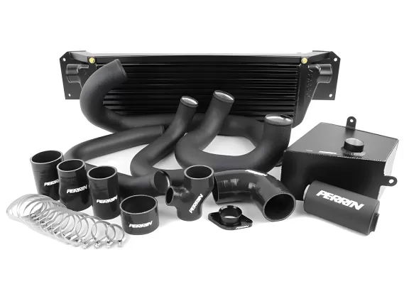 Subaru WRX - 2015 to 2021 - Sedan [All] (Front Mount Kit) (Black Core) (Black Tubes)