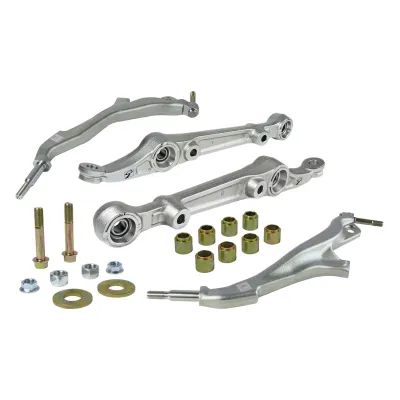 Honda Civic - 1996 to 2000 - All [All Except Si] (Silver Zinc Coated) (Spherical Bushings) (Includes Compliance Arm Kit)