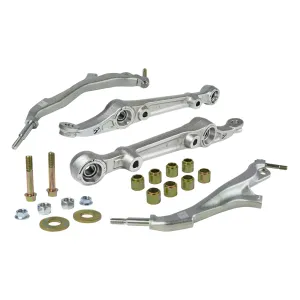 Honda Civic - 1996 to 2000 - All [All Except Si] (Silver Zinc Coated) (Spherical Bushings) (Includes Compliance Arm Kit)