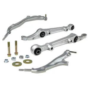 Honda Civic - 1996 to 2000 - All [All Except Si] (Silver Zinc Coated) (Hardened Bushings) (Includes Compliance Arm Kit)