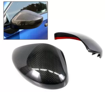 2023 Honda Civic PRO Design Alpha Carbon Fiber Mirror Caps / Covers