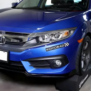 2016 Honda Civic PRO Design Track Style Front Lip