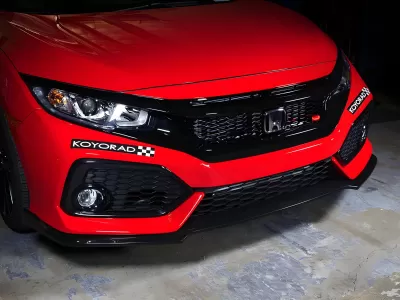 2018 Honda Civic PRO Design Track Style Front Lip
