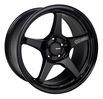 Universal (17x8, 5x114.3, 40mm, Gloss Black)