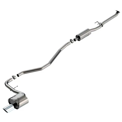 Honda Civic - 2022 to 2026 - Sedan [Sport] (S-Type Exhaust) (Full Cat-Back Exhaust) (Chrome Tip)