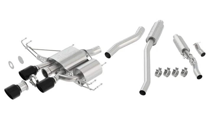 Honda Civic - 2017 to 2021 - 4 Door Hatchback [FK8 Type R, FK8 Type R Limited] (ATAK Exhaust) (Triple Black Tips)