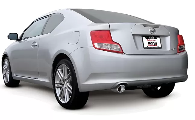 Scion tC - 2011 to 2016 - Hatchback [All] (S-Type Exhaust) (Rear Section Only) (Single Oval Rolled Angle-Cut Tip)