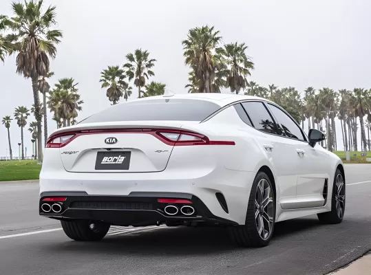 Kia Stinger - 2018 to 2021 - Sedan [GT, GT1, GT2, GTS] with 3.3L & AWD/RWD (S-Type Exhaust) (Reuses Stock Tips)