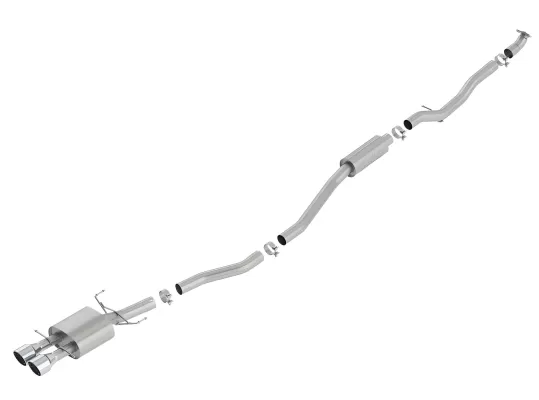 Honda Civic - 2017 to 2020 - 4 Door Sedan [Si] (S-Type Exhaust) (Dual Polished Rolled Tips)