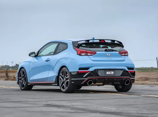 Hyundai Veloster - 2019 to 2022 - Hatchback [N] (ATAK Exhaust) (Dual Angle-Cut Polished Tips)