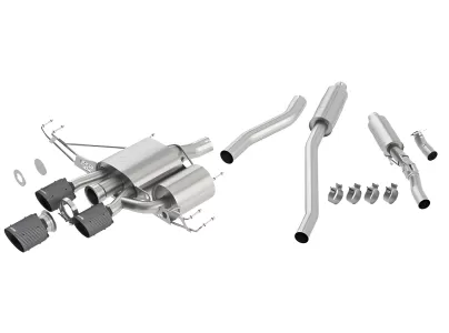 Honda Civic - 2017 to 2021 - 4 Door Hatchback [FK8 Type R, FK8 Type R Limited] (ATAK Exhaust) (Triple Carbon Fiber Tips)