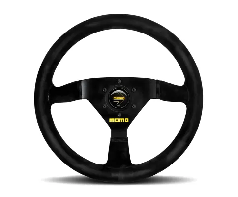 Universal (MOD. 69) (Black Center, Black Suede With Black Inner Stitching) (350mm Diameter) (1.5