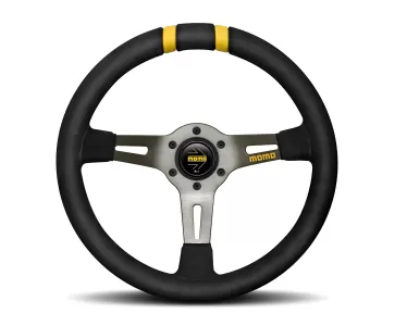Universal (Drifting) (Anthracite Center, Black Suede With Black Inner Stitching and Yellow Center Marker) (330mm)