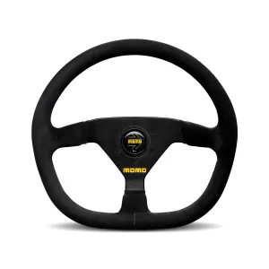 Universal (MOD. 88) (Black Center, Black Suede, Flat Bottom) (320mm Diameter) (0