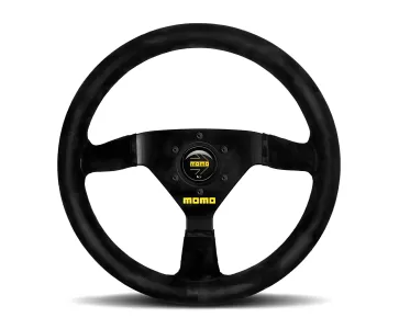 Universal (MOD. 69) (Black Center, Black Suede With Black Inner Stitching) (350mm Diameter) (1.5