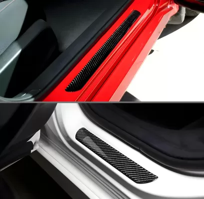PRO Design Carbon Fiber Door Sill Trim / Garnish Set for Honda Civic 2024