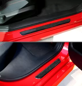 2016 Honda Civic PRO Design Carbon Fiber Door Sill Trim / Garnish Set
