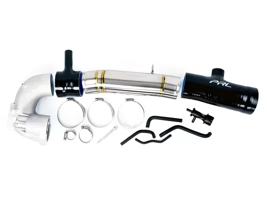 Honda Civic - 2017 to 2020 - 2 Door Coupe [Si] _or_ 4 Door Sedan [Si] (Polished Titanium Inlet Pipe) (For PRL Intake With Street MAF)