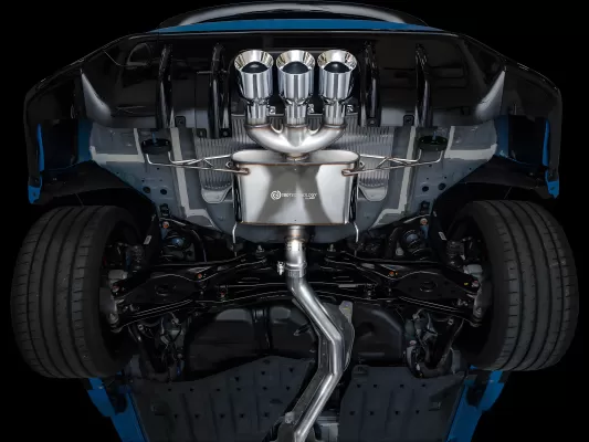 Honda Civic - 2023 to 2025 - Hatchback [FL5 Type R] (Touring Edition) (Triple Chrome Double Walled Slash Cut Tips) (Includes Front Pipe)