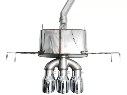 Honda Civic - 2023 to 2025 - Hatchback [FL5 Type R] (Touring Edition) (Triple Chrome Double Walled Slash Cut Tips) (Includes Front Pipe)