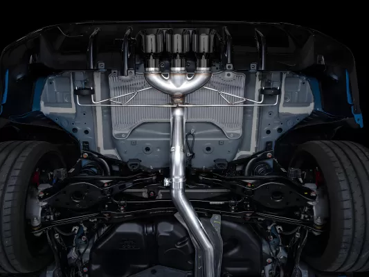 Honda Civic - 2023 to 2025 - Hatchback [FL5 Type R] (Track Edition) (Triple Diamond Black Double Walled Slash Cut Tips) (Includes Front Pipe)