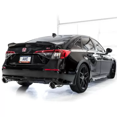 Honda Civic - 2022 to 2026 - Sedan [Si] (Touring Edition) (Dual Chrome Double Walled Slash Cut Tips) (Includes Front Pipe)