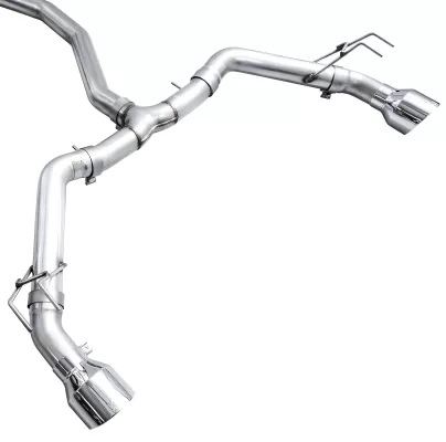Honda Civic - 2022 to 2026 - Sedan [Si] (Touring Edition) (Dual Chrome Double Walled Slash Cut Tips) (Includes Front Pipe)