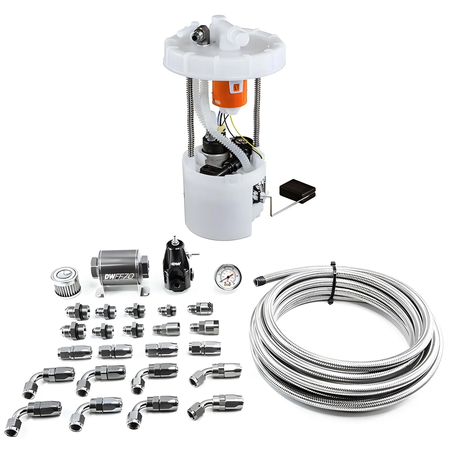 CivicFD2 Gen8 専用 DeatschWerks Return Fuel System Conversion Kit for 8th Gen Honda Civic