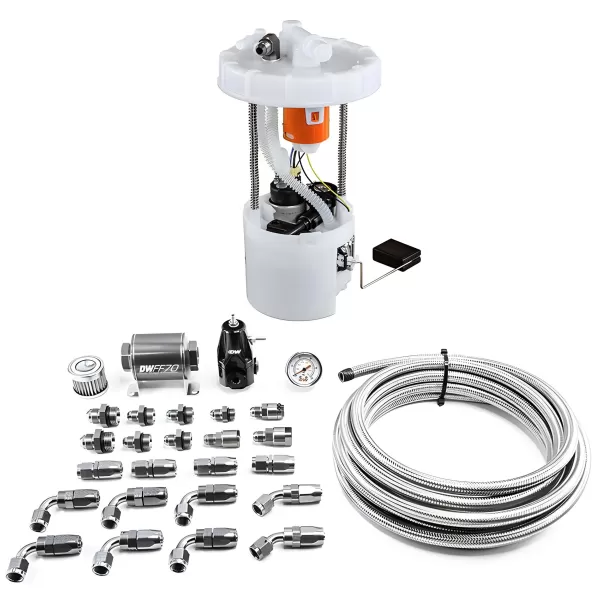 DeatschWerks DW400 Return Fuel System Conversion Kit for 8th Gen Honda