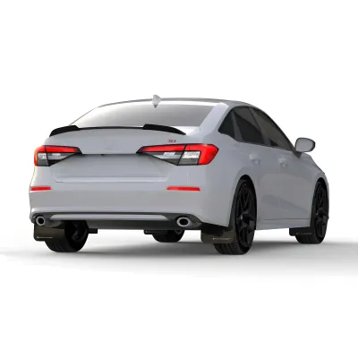 Honda Civic - 2022 to 2026 - Sedan [All] (Black) (White Logo)