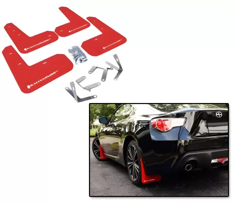 Toyota 86 - 2017 to 2020 - Coupe [All] (Red) (White Logo)