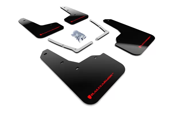 Honda Civic - 2016 to 2021 - 4 Door Sedan [All] (Black) (Red Logo)