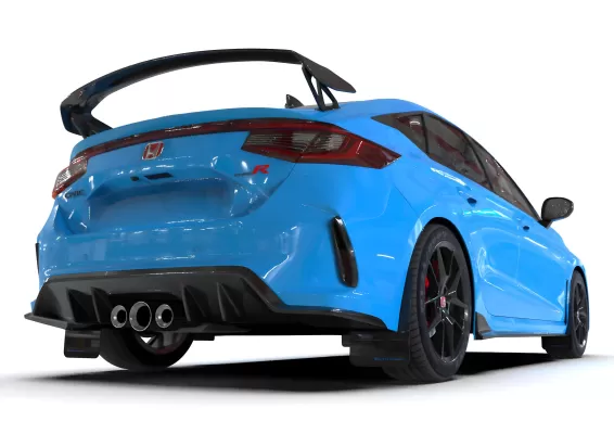 Honda Civic - 2023 to 2026 - Hatchback [FL5 Type R] (Black) (Light Blue Logo)