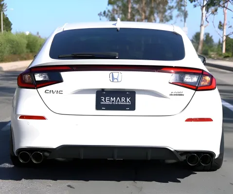 Honda Civic - 2022 to 2024 - Hatchback [EXL] (Sports Touring) (Link Loop) (Polished Stainless Steel Tips)