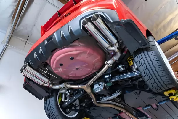 Subaru WRX - 2015 to 2021 - Sedan [All] (Boso Edition) (Axle-Back) (Polished Stainless Steel Tips) (Without Factory SPT Mid-Pipe) (Without Sport Touring Exhaust)