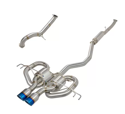 Honda Civic - 2017 to 2021 - 4 Door Hatchback [FK8 Type R, FK8 Type R Limited] (Sports Touring) (Includes Front Pipe) (Resonated) (Full Titanium) (Link Loop) (Burnt Titanium Tips)