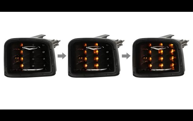 Subaru WRX - 2015 to 2021 - Sedan [All] (Bumper Lights) (Sequential Amber LED Turn Signal) (Matte Black Housing) (Smoked Lens)