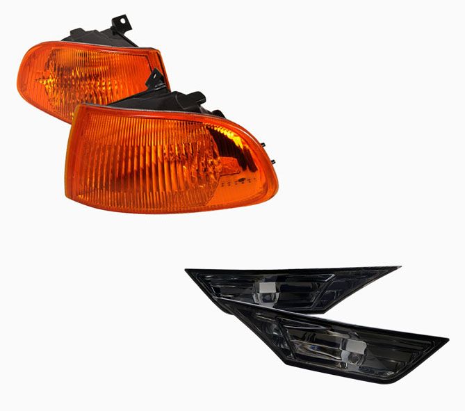 PRO Design Side Markers and Bumper / Corner Lights for Honda Civic 21 20