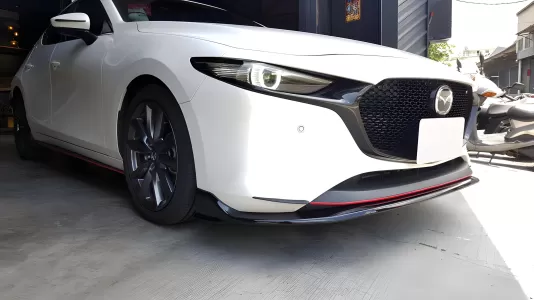 2019 Mazda MAZDA3 PRO Design CK Style Front Lip