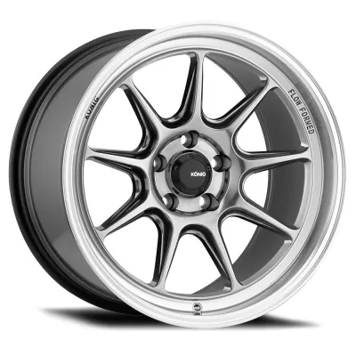 Universal (17x8, 5x120, 35mm, Hyper Chrome With Mirror Machined Lip) (Less Concave)