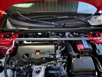 2022 Honda Civic SiriMoto Phase 2 Ultra Carbon Fiber Front Strut Bar