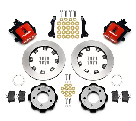 Honda Civic - 2012 to 2015 - All [Si] (Rear) (Blank Rotors) (1 Piston Calipers) (Red)