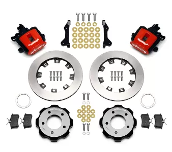 Honda Civic - 2006 to 2011 - All [MUGEN Si, Si] (Rear) (Blank Rotors) (1 Piston Calipers) (Red)