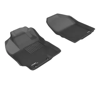 2016 Toyota Yaris 3D MAXpider Custom Fit Floor Mats