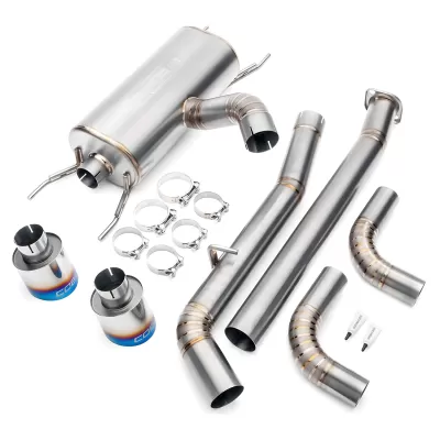 Subaru BRZ - 2013 to 2020 - Coupe [All] (Full Titanium Cat-Back Exhaust System) (Dual Blued Titanium Tips)